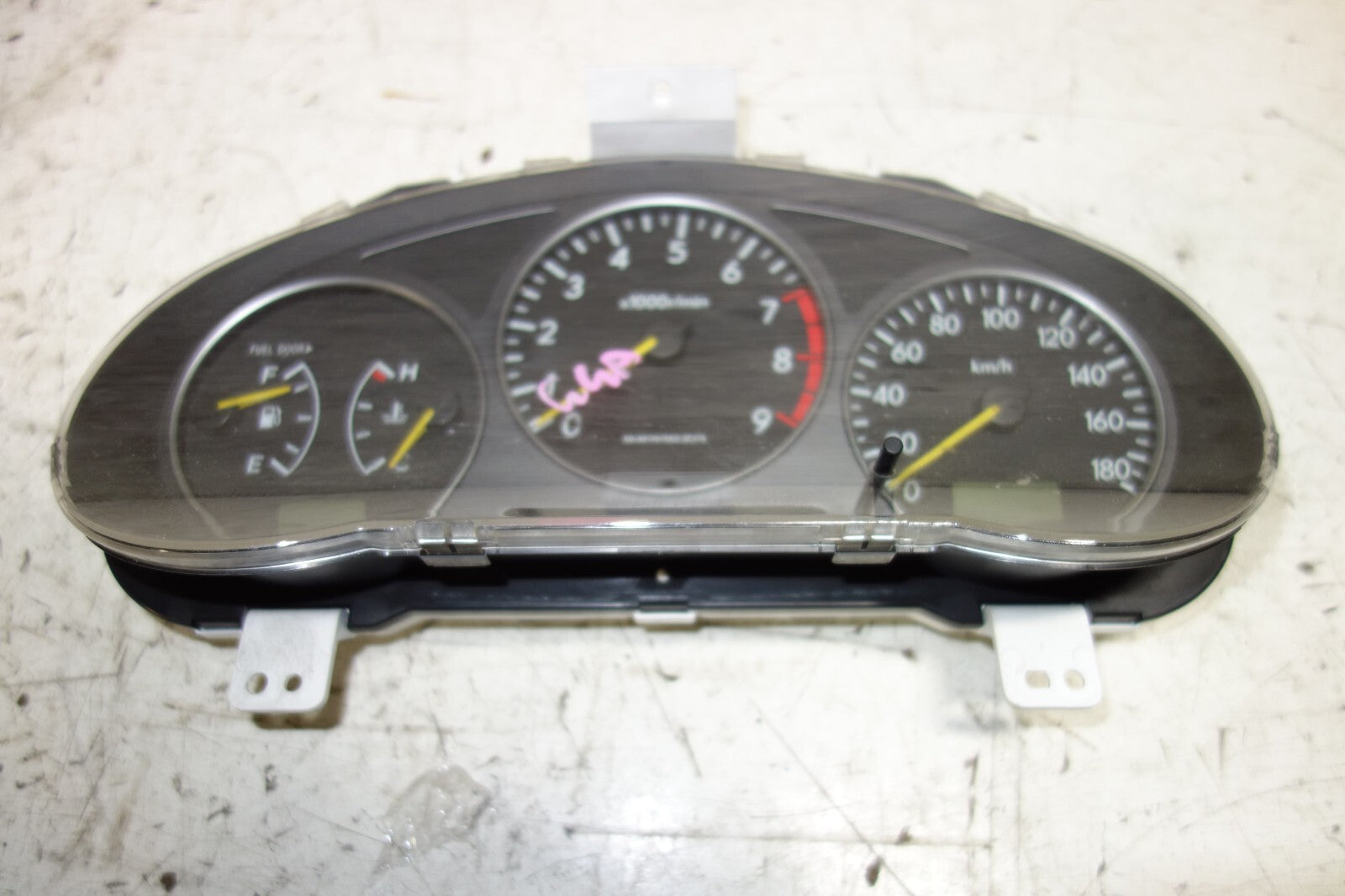 JDM 2002-2003 SUBARU IMPREZA WRX V7 MANUAL 5 SPEED GAUGE CLUSTER SPEEDOMETER