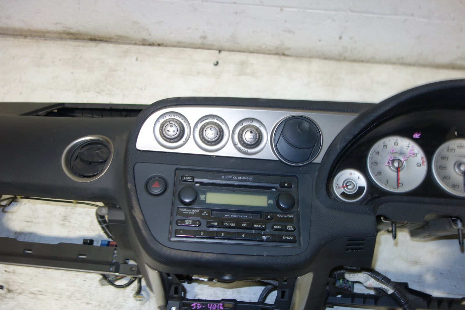 JDM ACURA RSX DC5 RIGHT HAND DRIVE DASH BOARD CLUSTER 2002-2006 INTERIOR RHD