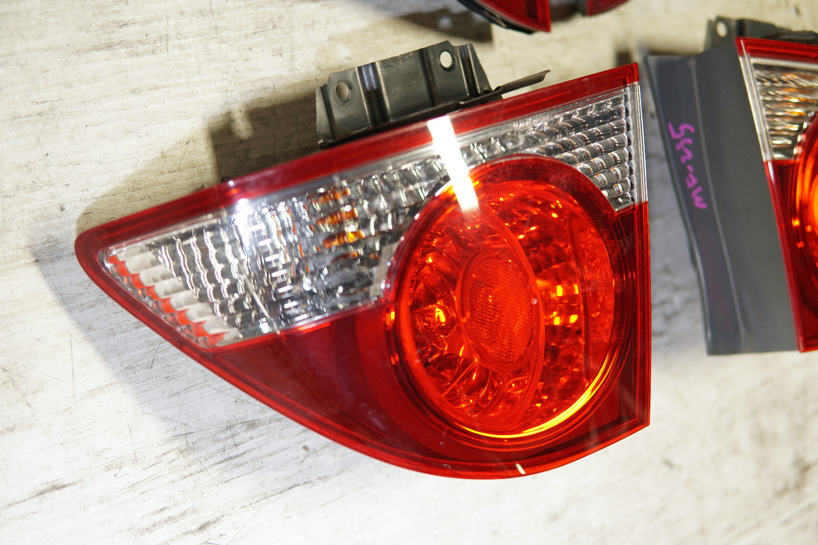 JDM Civic Type R Acura CSX Rear Taillights Tail Lamps Trunk Light 2006-2011 OEM