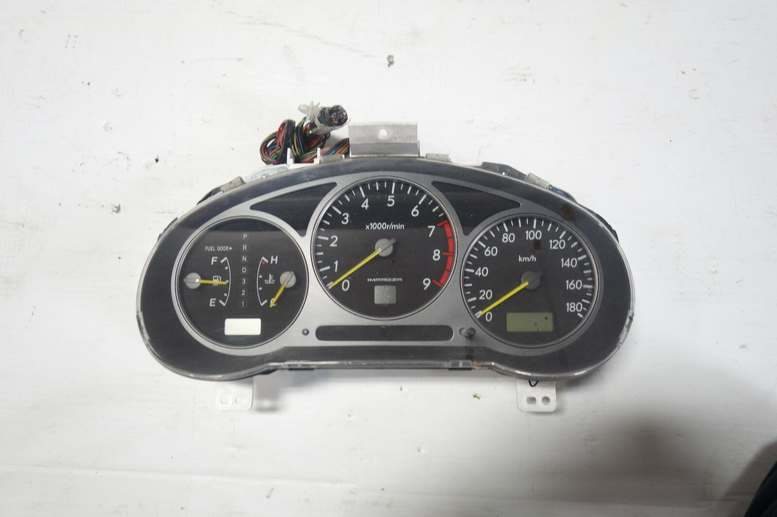 JDM 2002-2003 SUBARU IMPREZA WRX V7 AUTOMATIC GAUGE CLUSTER SPEEDOMETER