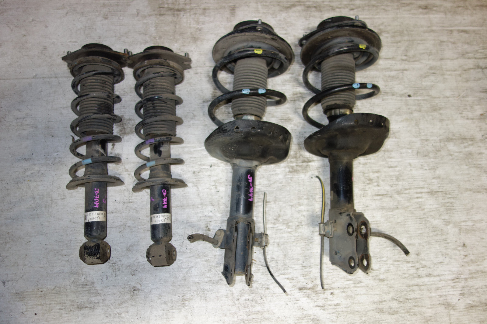 JDM Subaru Impreza OEM Shocks Struts Coil Springs 2008-2014 GH