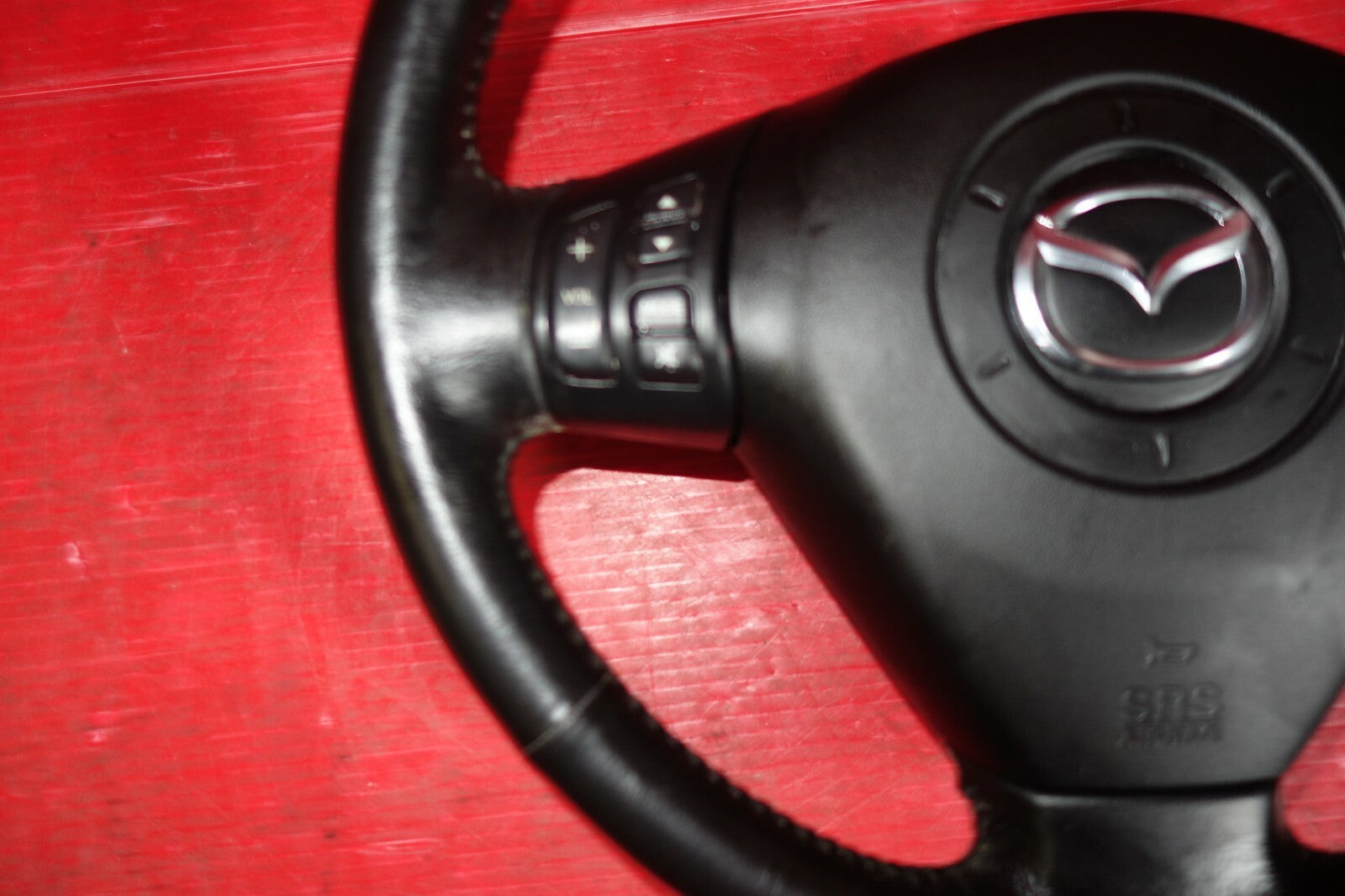 JDM Mazda RX8 Steering Wheel & Hub Original OEM JAPAN 2004-2008 #6251
