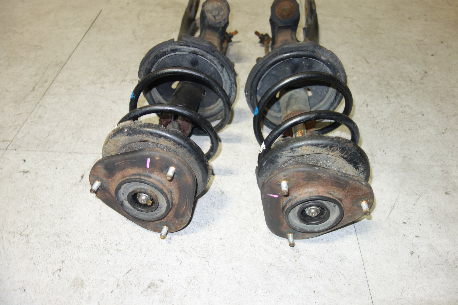 JDM Toyota Celica GT-S Front Super Strut Shocks Springs Pair 2000-2005