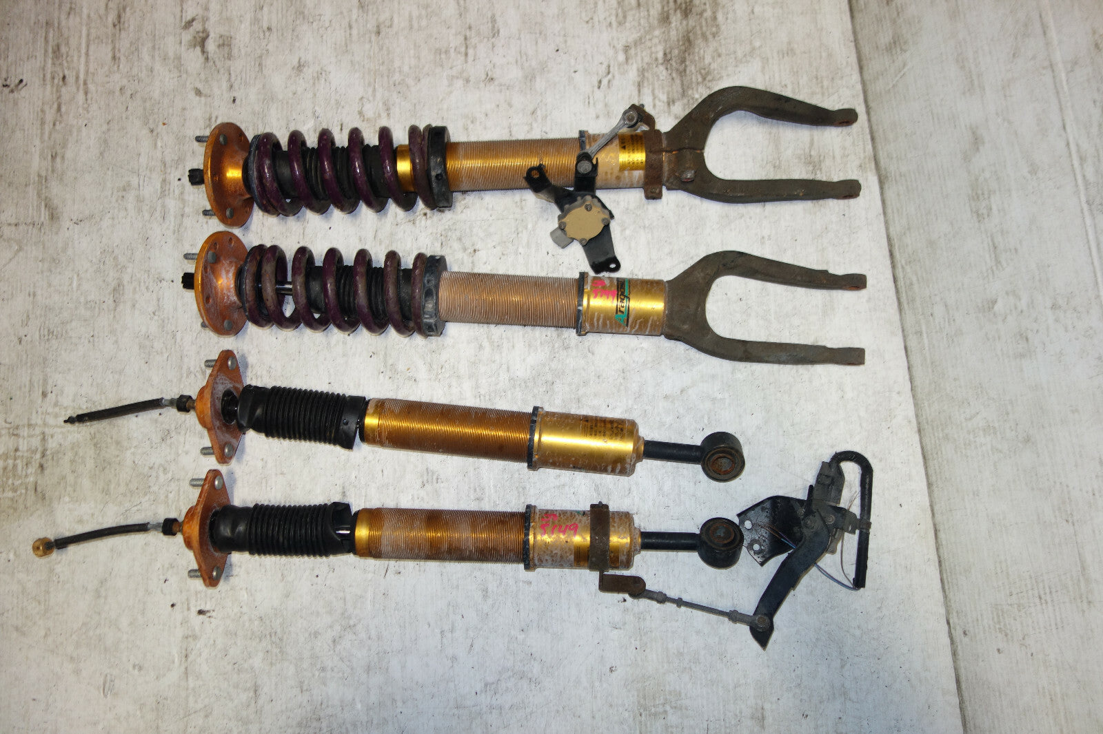 JDM Acura RL Honda Legend KB1 Aragosta Coilovers Lowering Kit 2005-2012 Japan