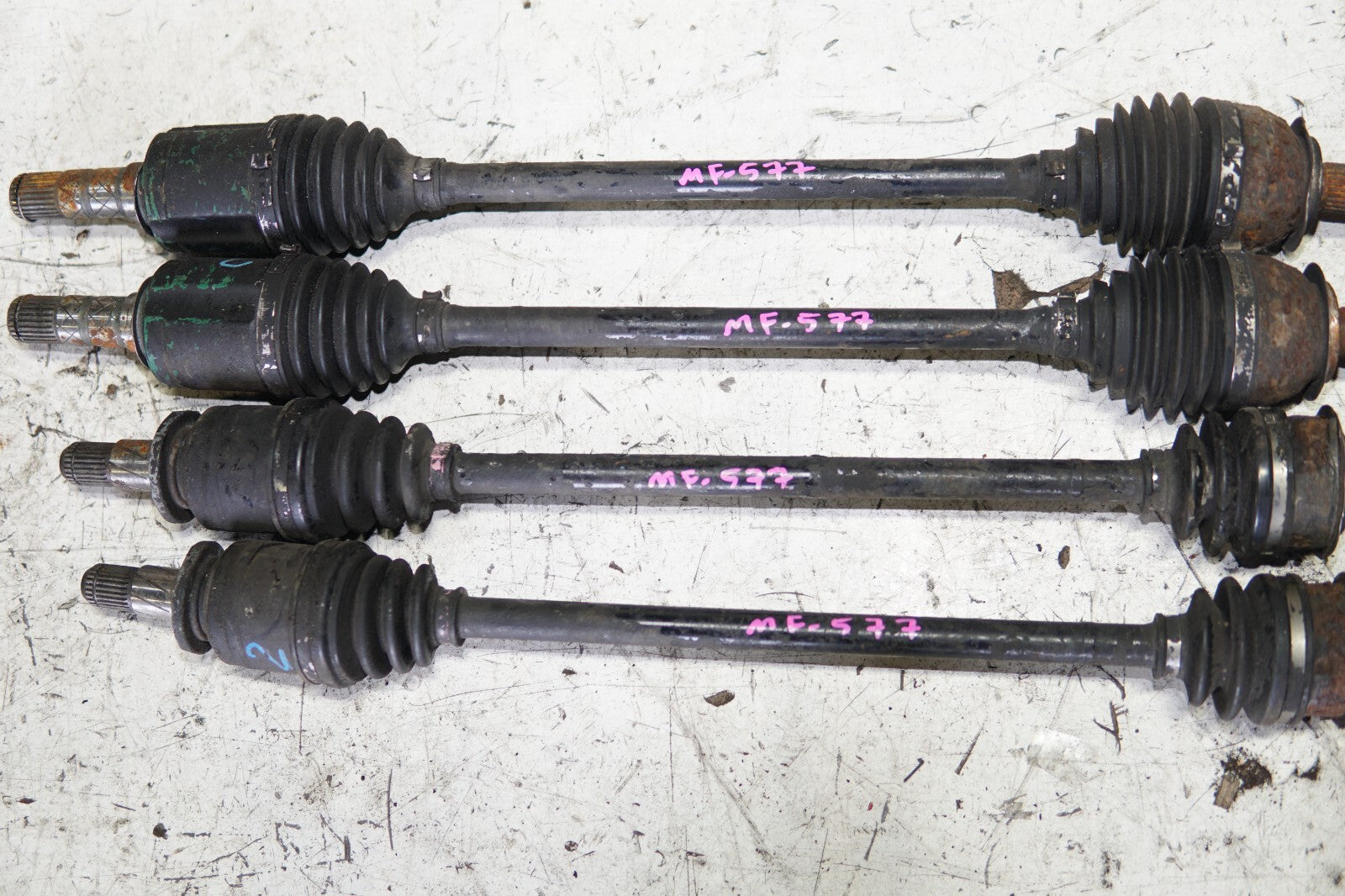 JDM 2005-2009 Subaru Legacy Front & Rear CV Axles Drive Shafts Axle 2005-2009