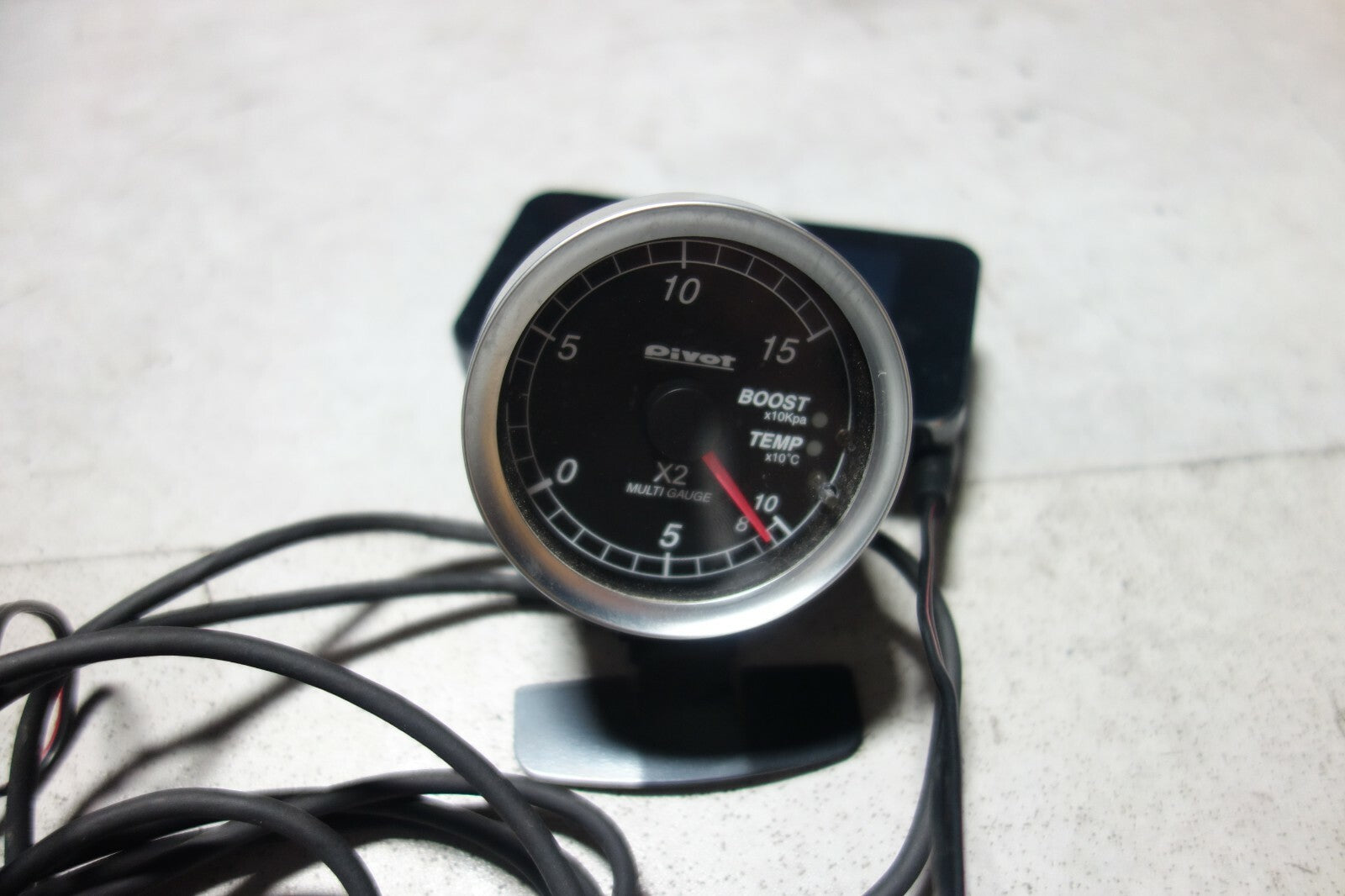 JDM Pivot Multi Gauge Boost Temp Gauge x2Multi Universal subaru toyota mazda