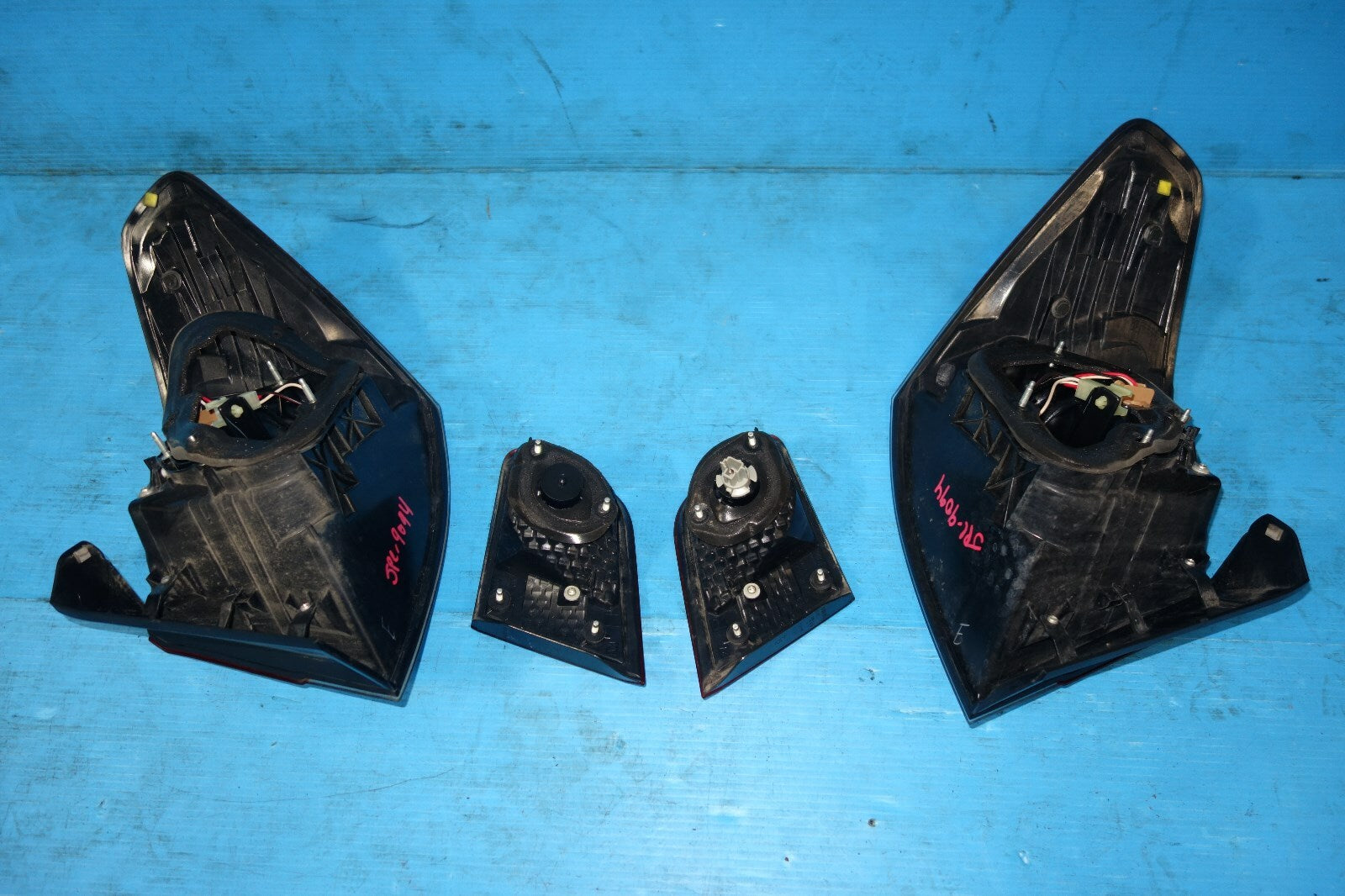 JDM Subaru Legacy BM BM9 Sedan Tail Lights Lamps Late Model 2010-2014 SET OF 4