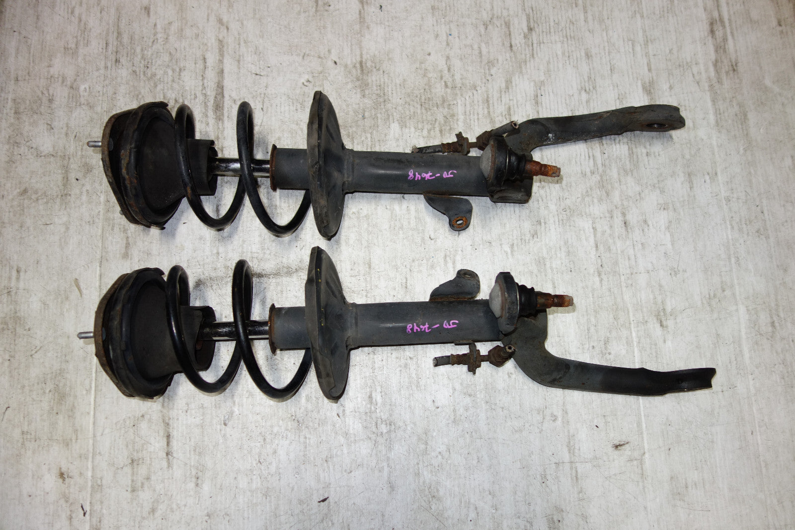 JDM Toyota Celica GT-S Front Super Strut Shocks Springs Pair 2000-2005
