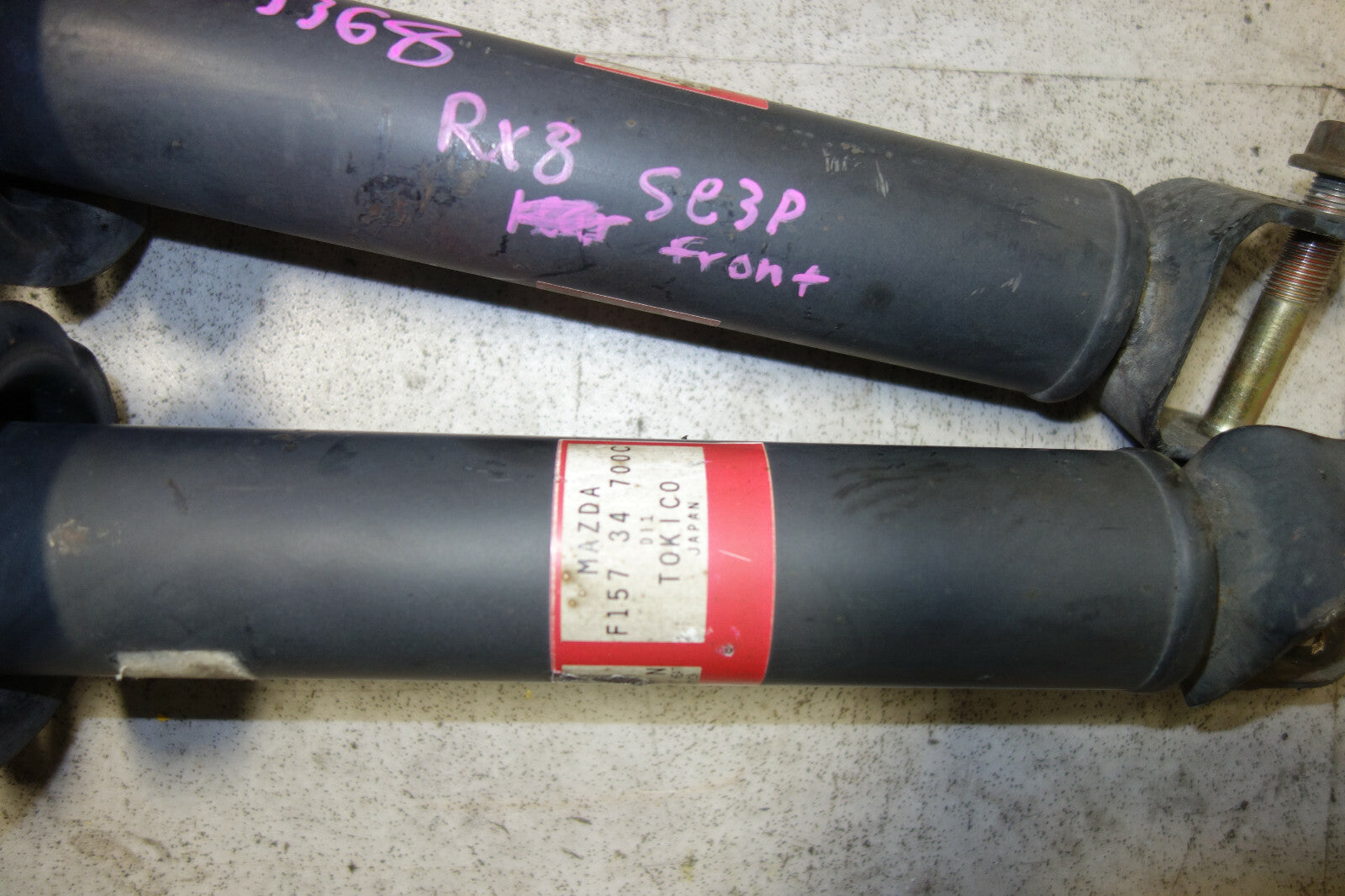 JDM Mazda RX8 OEM Tokico Shocks Struts Springs RX-8 Suspension 2004-2008