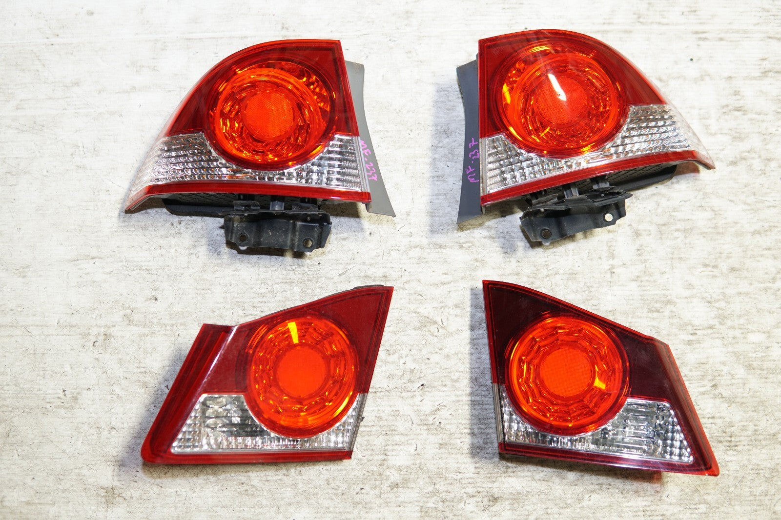 JDM Honda Civic Type R Acura CSX Tail Lights Trunk Lights Acura CSX 2006-2011