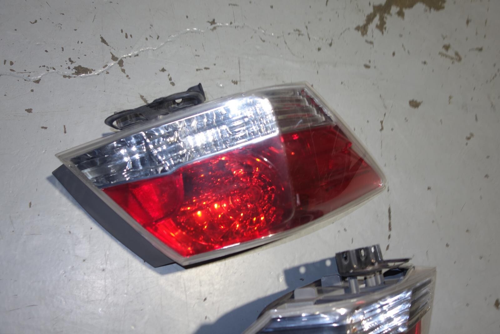 2011-2012 JDM Honda Accord CP3 Tail Lights Lamps Pair OEM 4-door