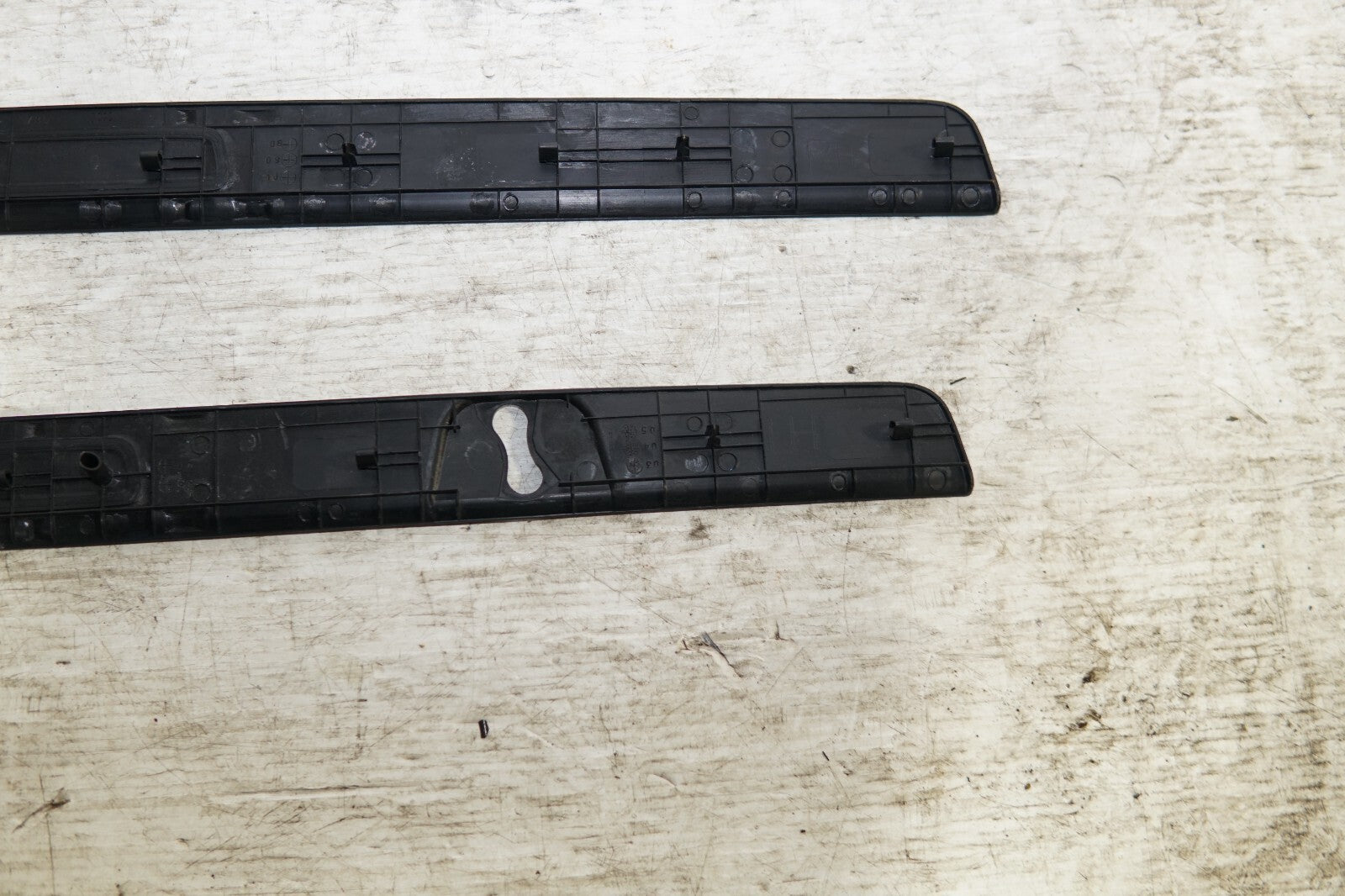 JDM 2004-2008 GENUINE MAZDA RX8 OEM DOOR SILLS TRIM SCUFF PLATES SIDE STEPS