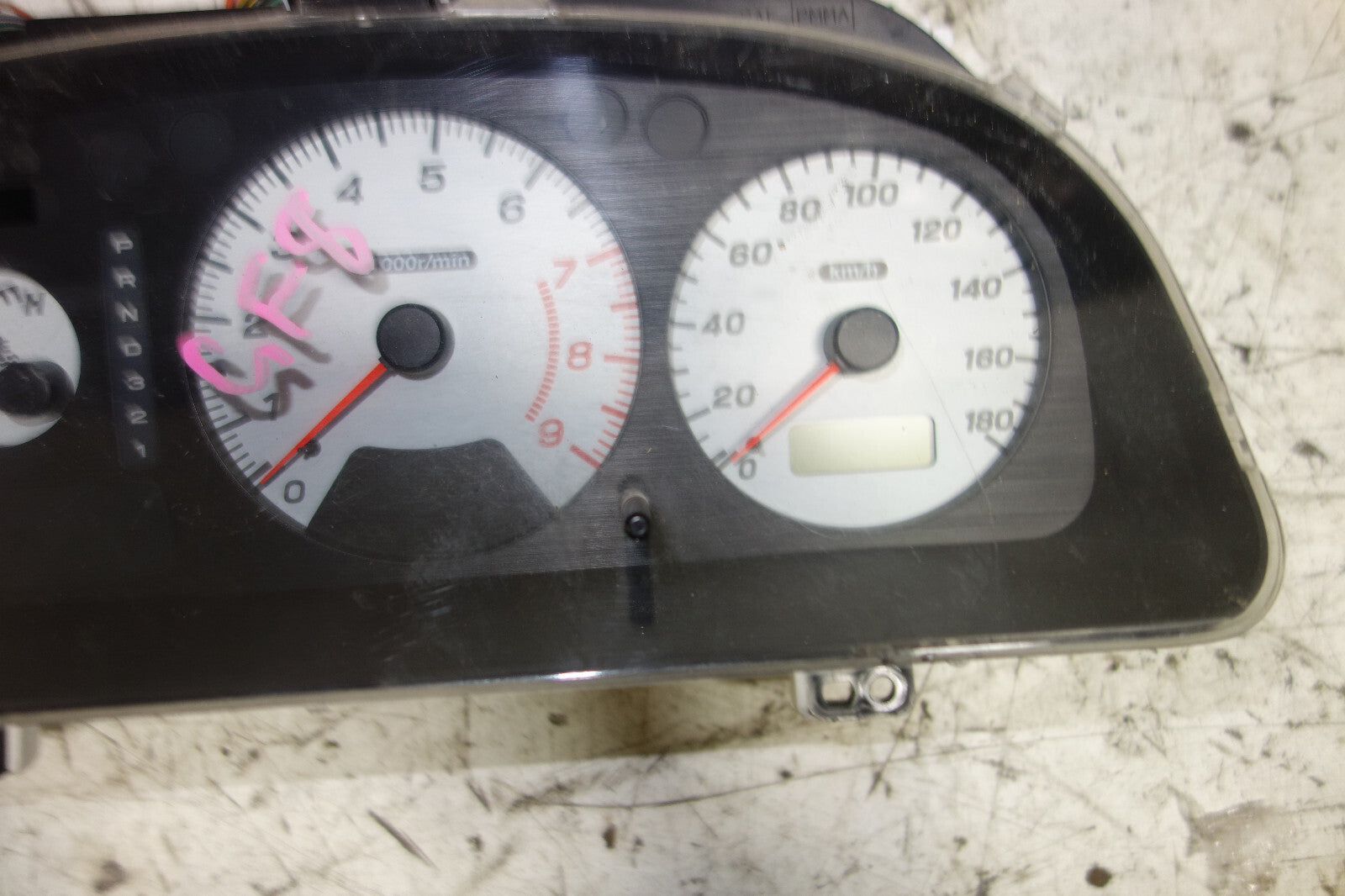 JDM Subaru Impreza WRX GC8 GF8 Cluster Speedometer 180KM/H Auto 1999-2001 V5 V6