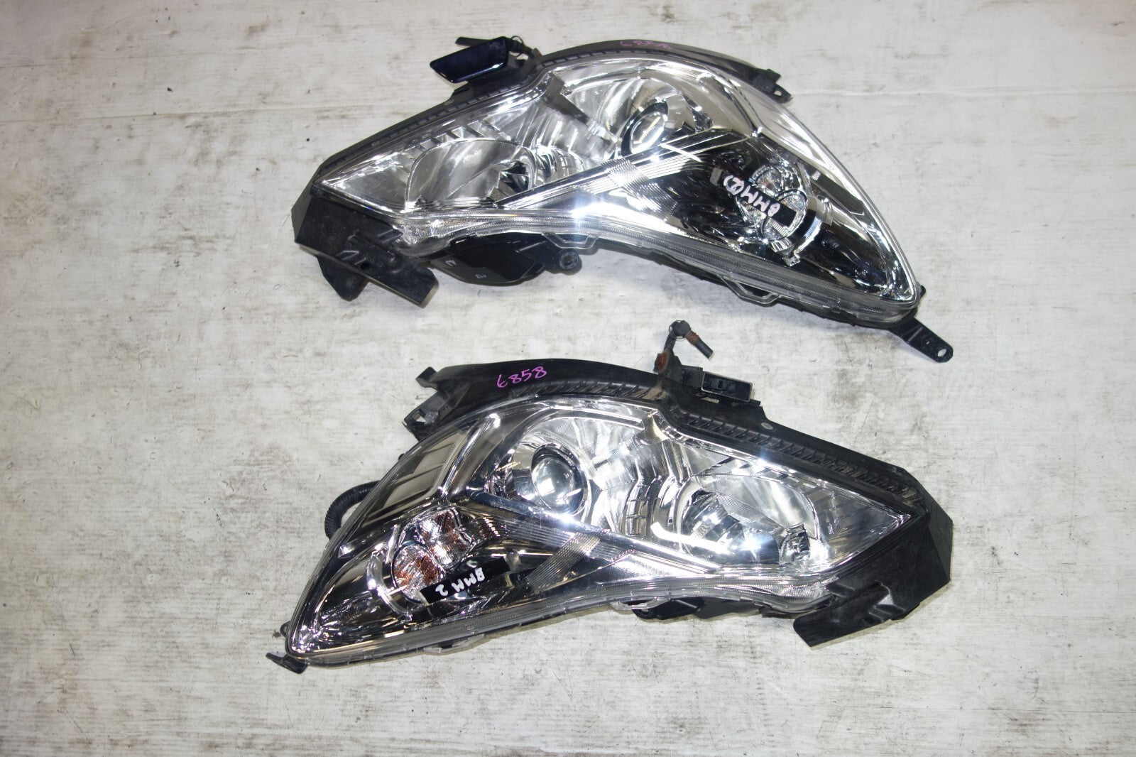 JDM Subaru Legacy Outback Clear Headlights Lamps HID Genuine 2010-2014