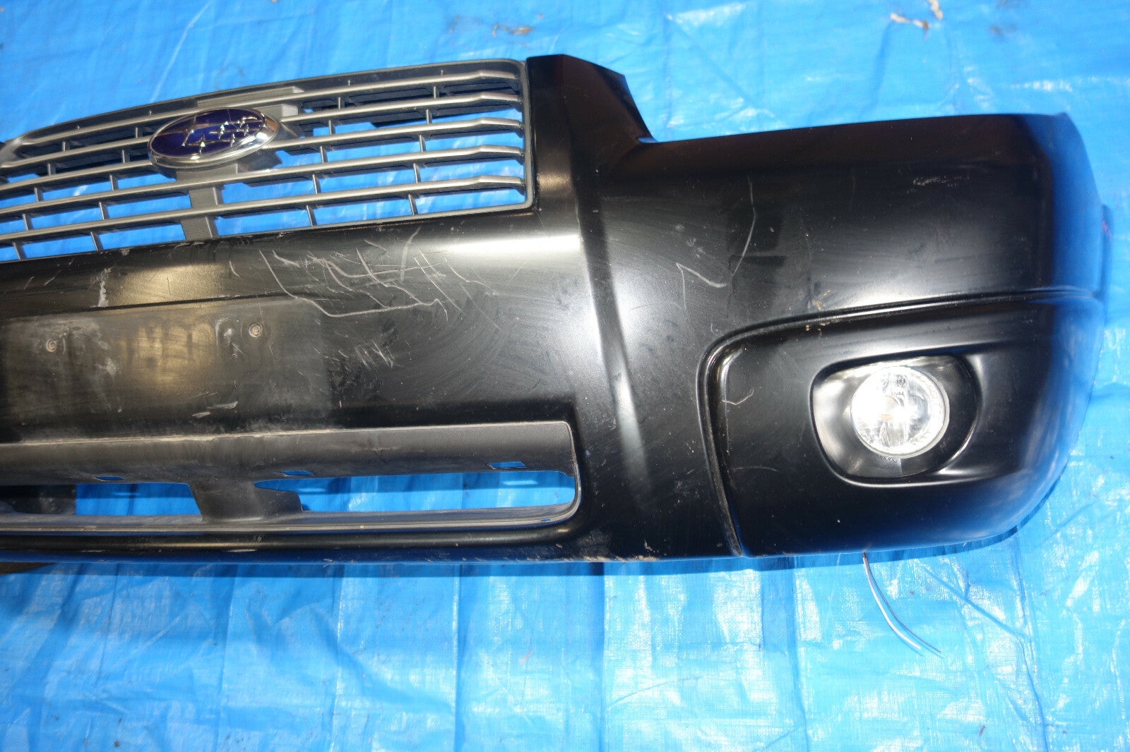 JDM Subaru Forester Front Bumper Fog Lights Grille 2006-2008 SG5