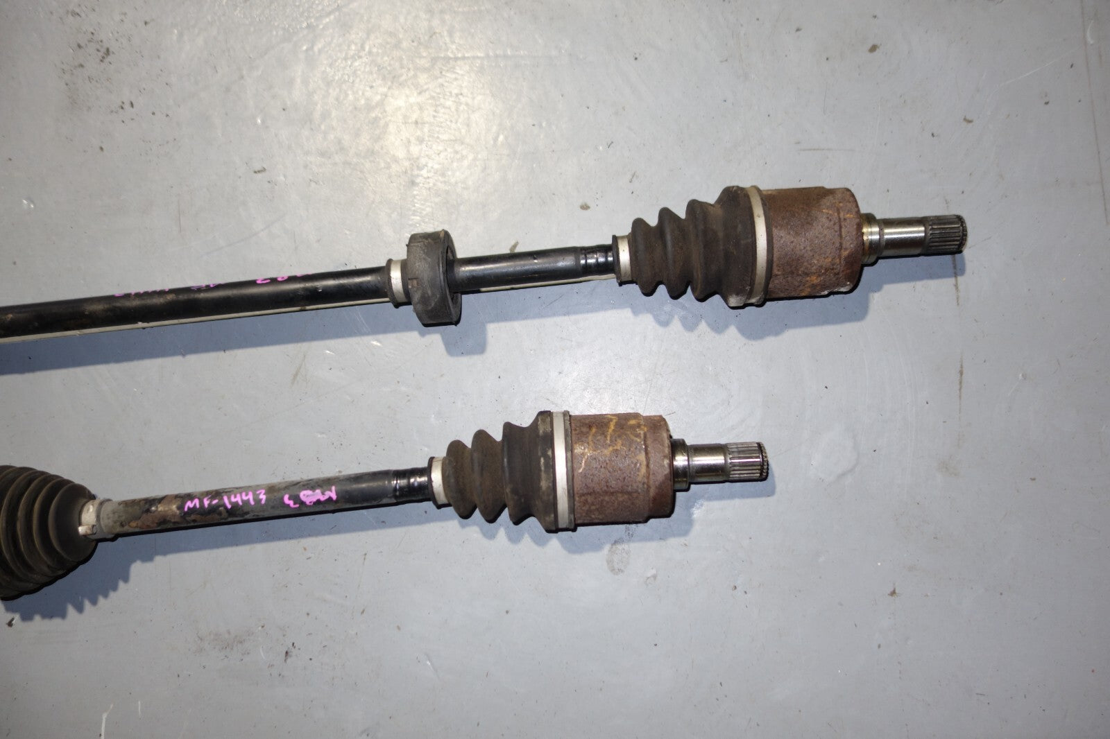 JDM 96-00 HONDA DOMANI OEM FRONT CV AXLE DRIVER SHAFTS AUTOMATIC L & R ACURA EL