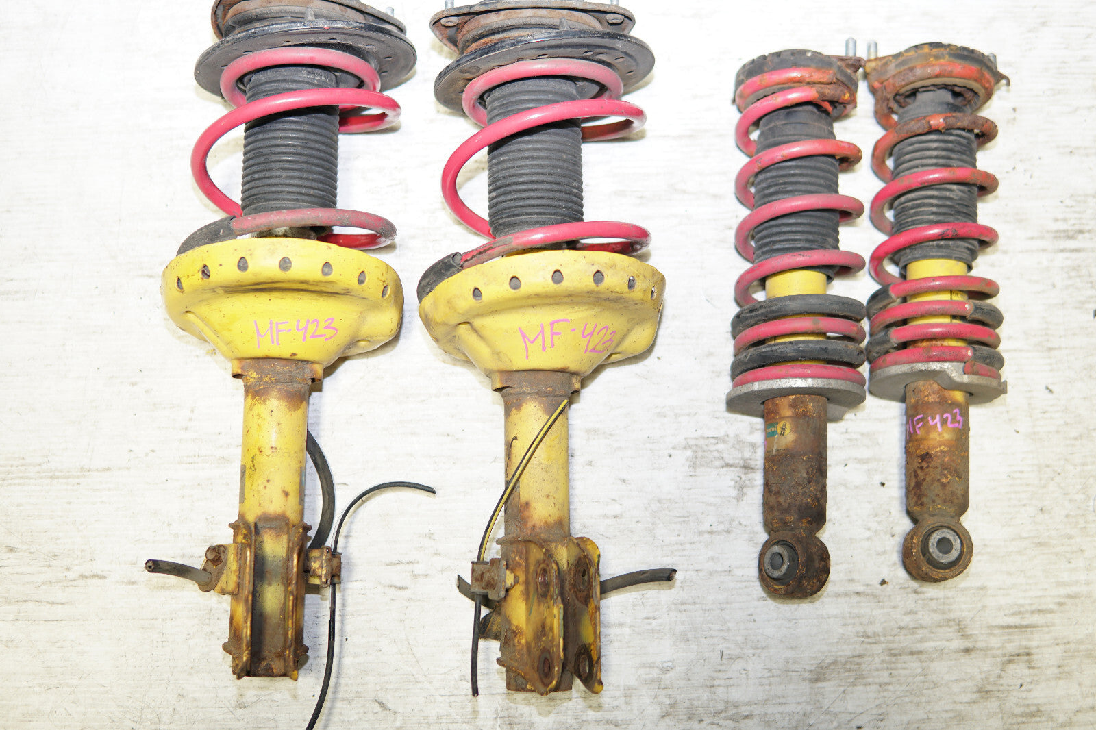 JDM Subaru Legacy BILSTEIN Shocks Struts STi Coil Springs Suspension 2005-2009