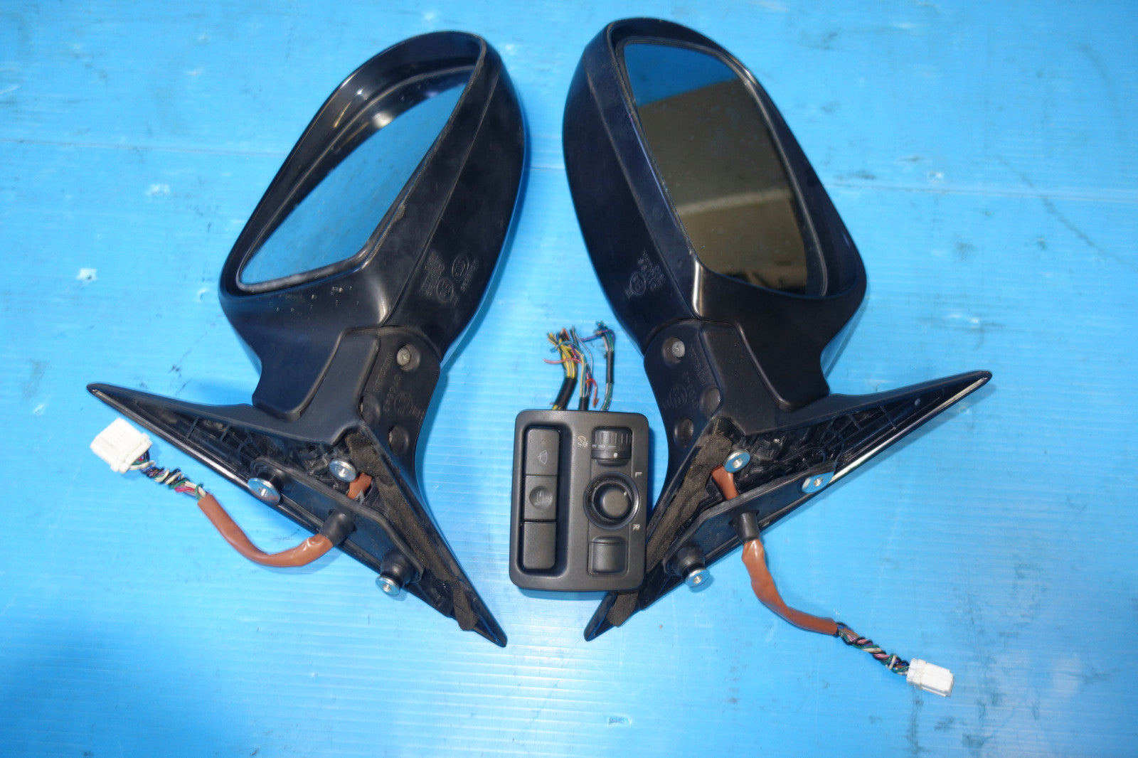 JDM Subaru Legacy Power Folding Mirrors Heated Signal Lights 2005-2009 BP BL #52