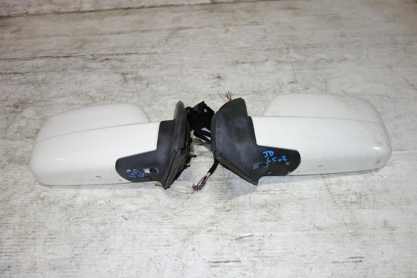 JDM Nissan X-Trail Power Folding Door Mirrors Pair Auto Flip PNT30 2002-2006