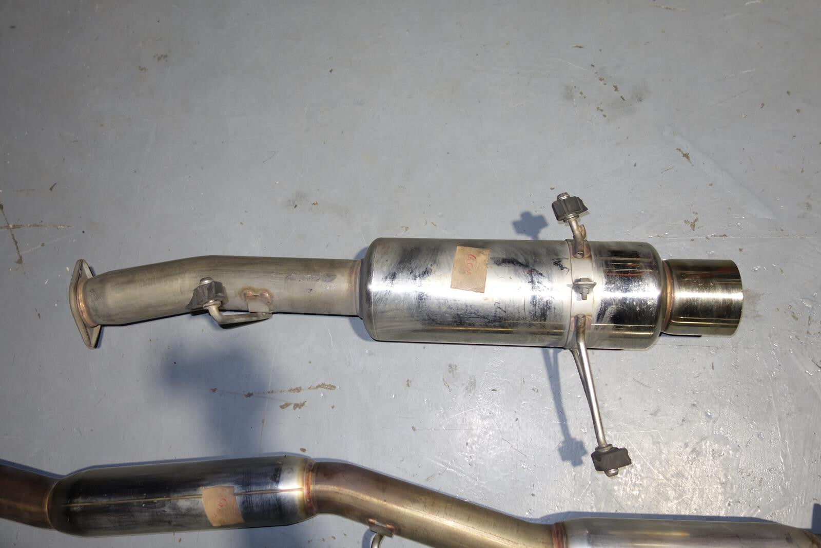 JDM Subaru Impreza WRX STi Fujitsubo FGK Exhaust Muffler Rare GDA GDB 2000-2007