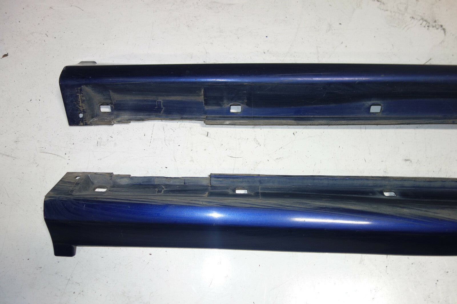 JDM Subaru Legacy B4 BE5 Side Skirts Rocker Panels Spats Valance 2000-2004 Sedan