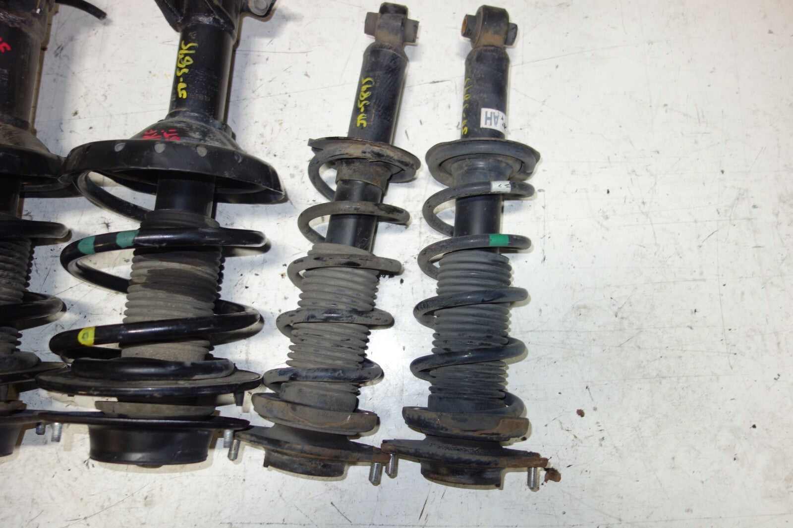 JDM Subaru WRX STi Shocks Strut Springs 2008-2014 Hatchback OEM Front & Rear