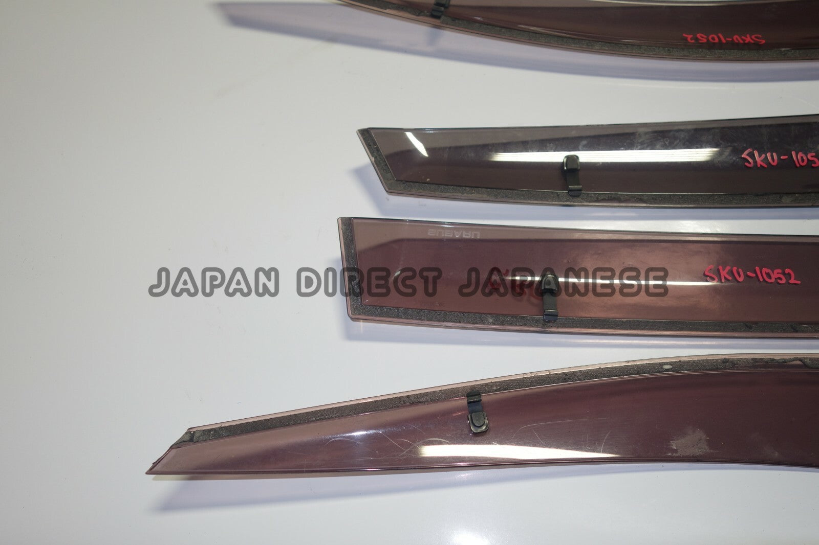 Subaru Impreza STi Hatch Window Visors Rain Guards JDM Rare GRB 2008-2014