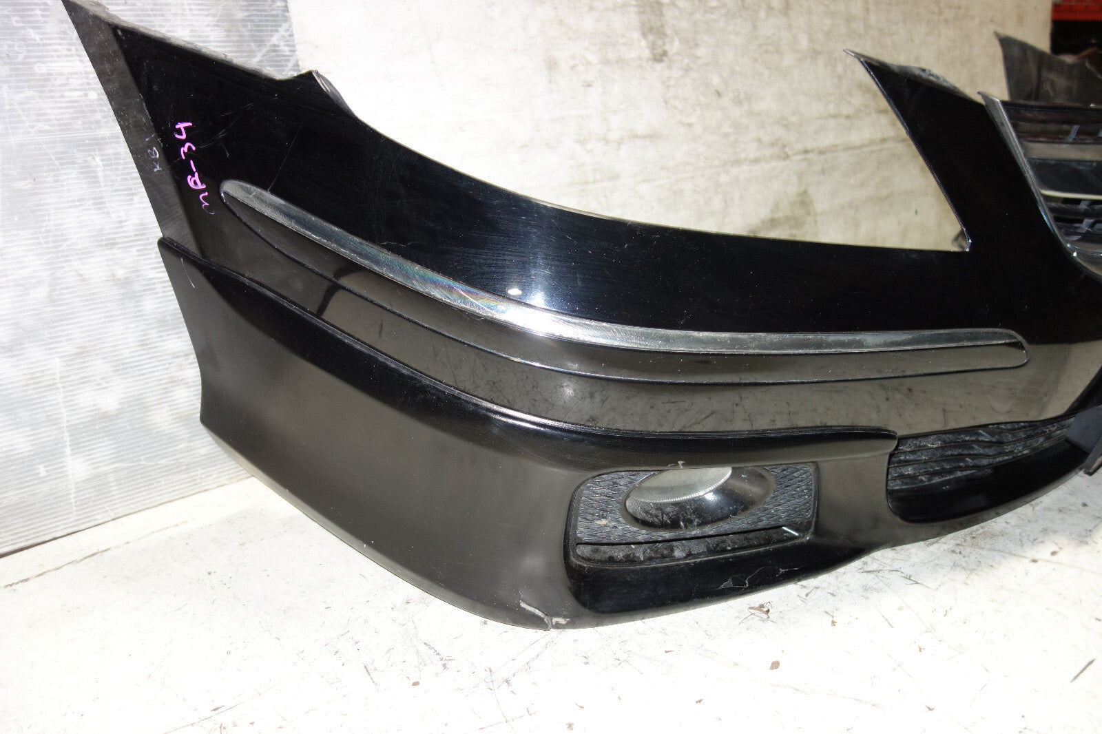 Acura RL OEM Front Bumper Cover Modulo Lip Fog Lights 2005-2008 JDM Legend KB1
