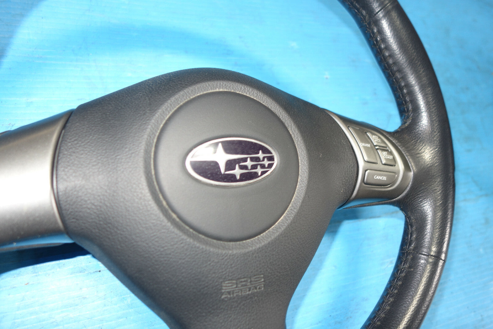 JDM Subaru Impreza WRX STi Forester Legacy Outback Steering Wheel & Hub #5772
