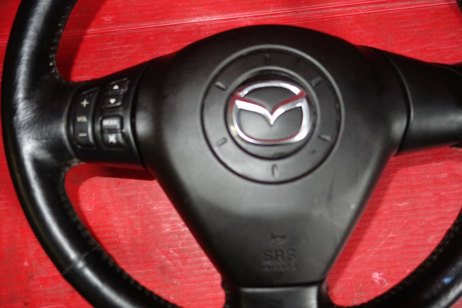 JDM Mazda RX8 Steering Wheel & Hub Original OEM JAPAN 2004-2008 #6251