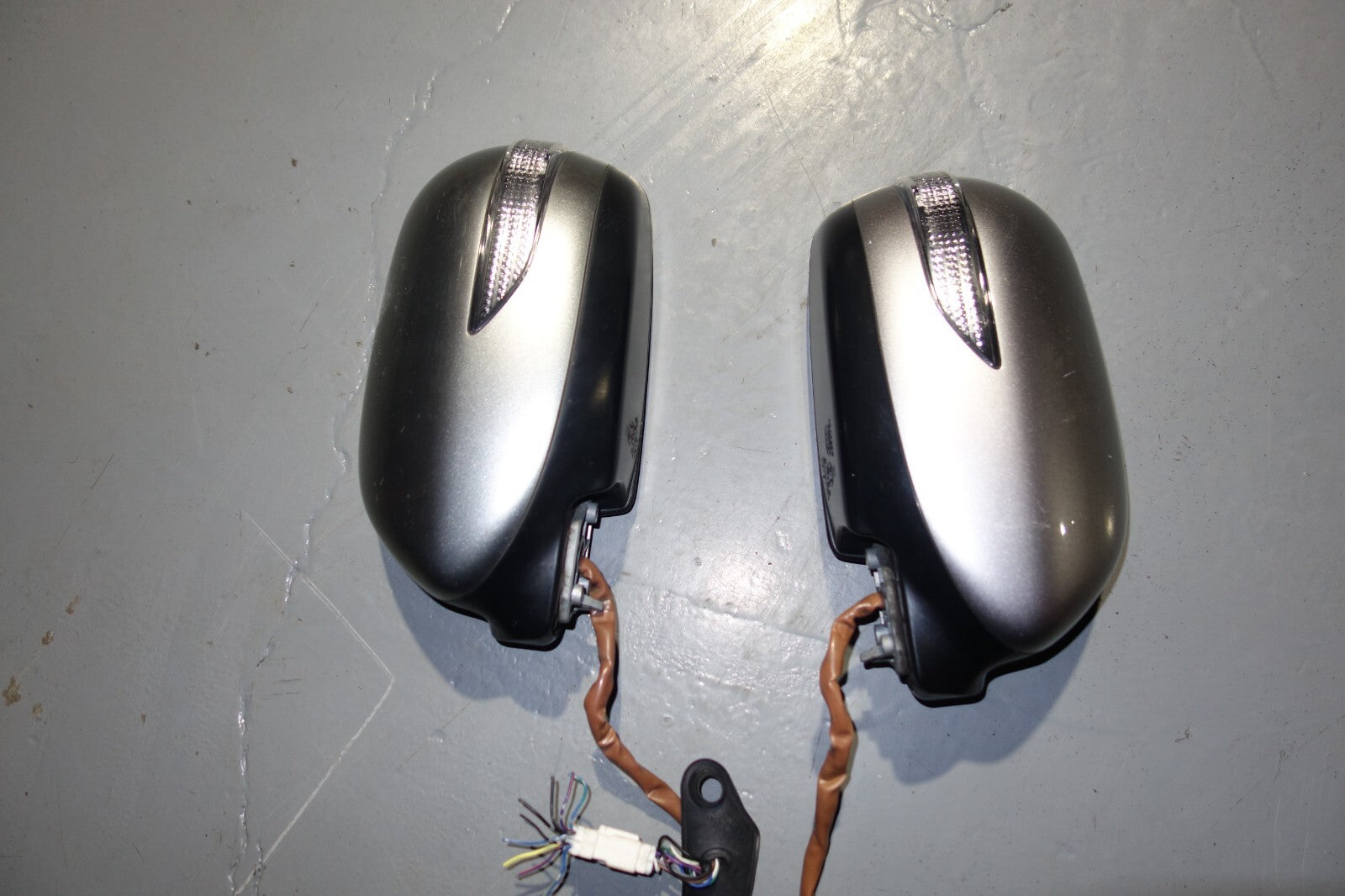 JDM SUBARU IMPREZA WRX STi GRB OEM POWER FOLDING MIRRORS AUTO FLIP 2008-2014