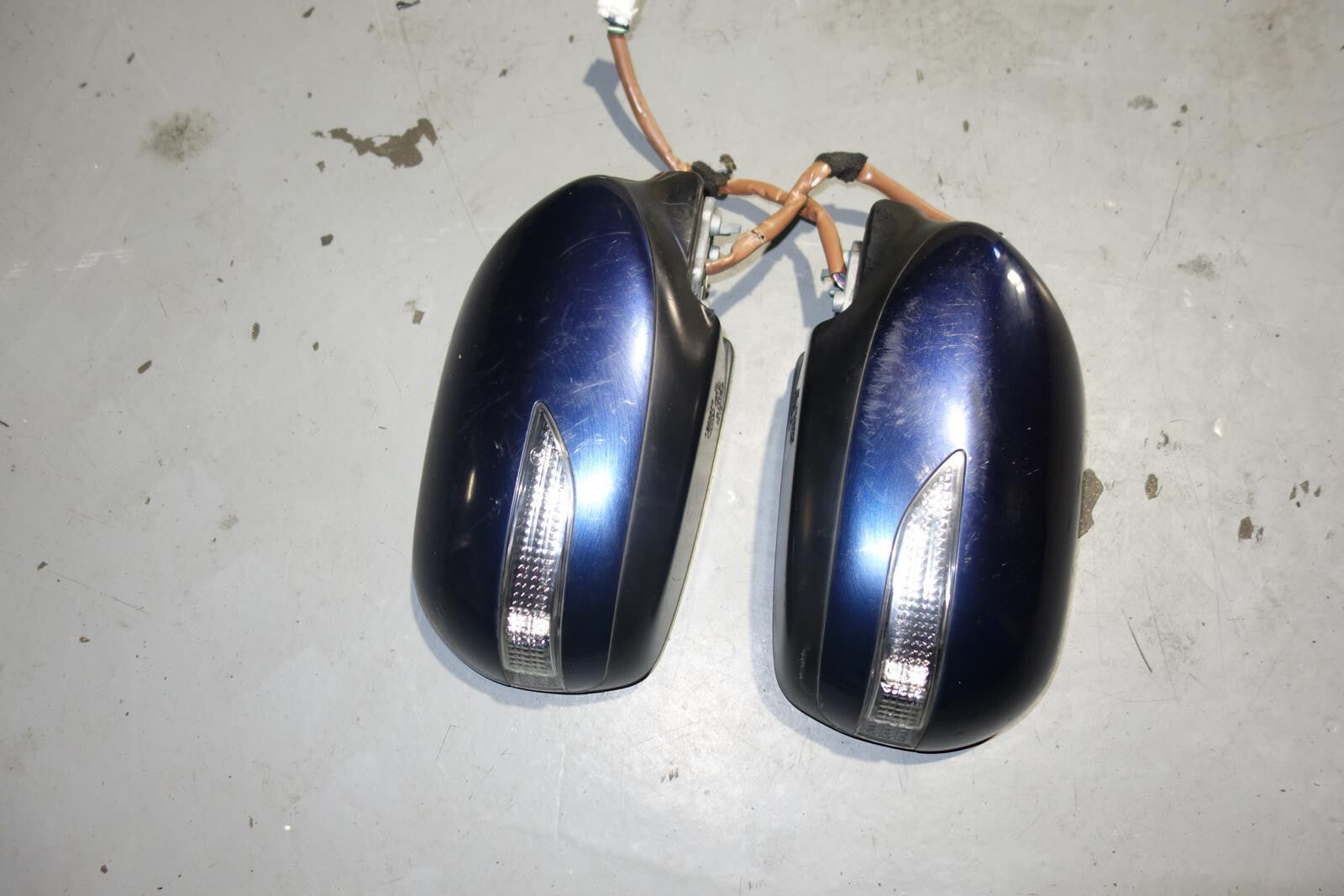 JDM Subaru Impreza WRX STi Mirrors GRB Power Folding Mirrors 2008-2014 OEM