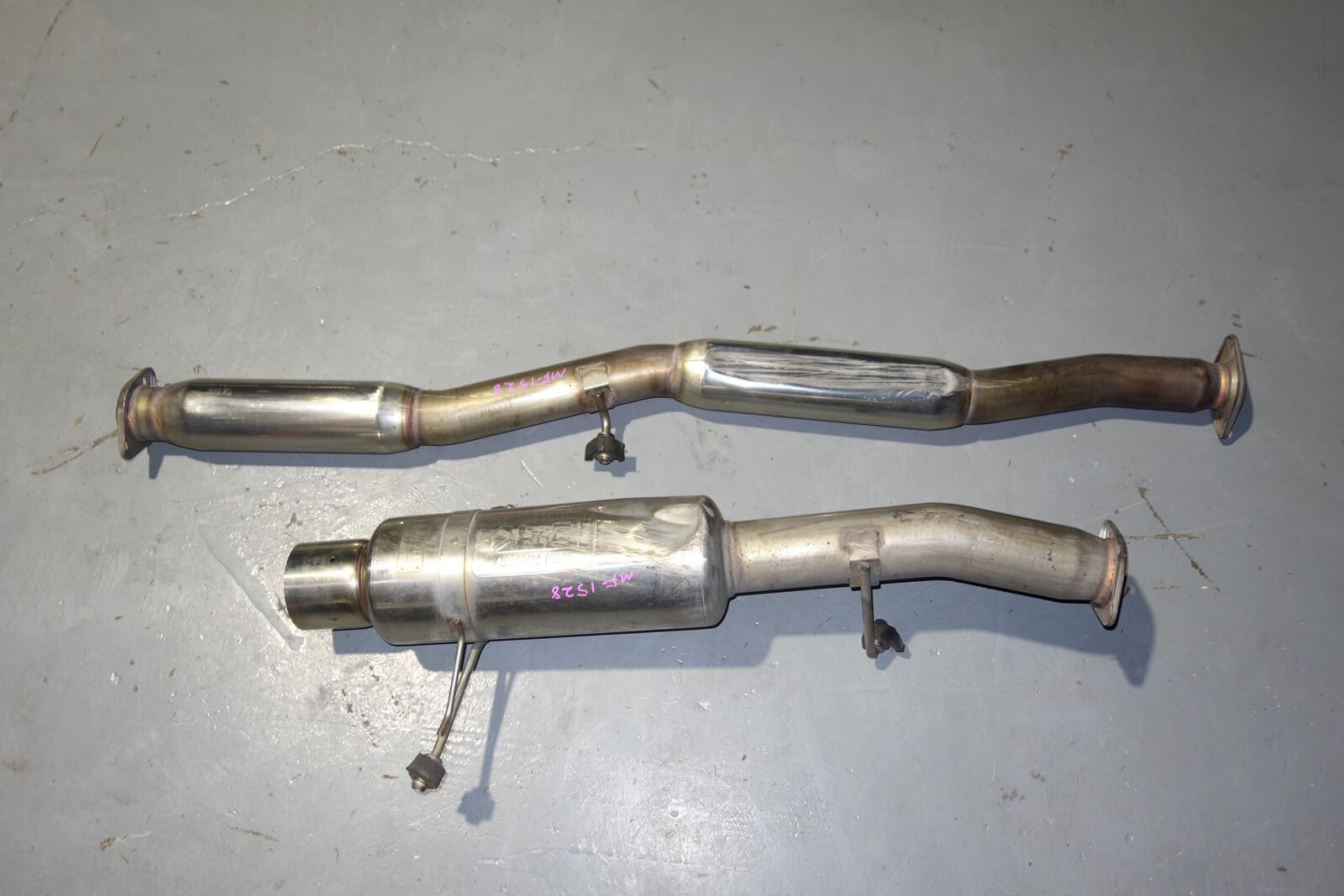 JDM Subaru Impreza WRX STi Fujitsubo FGK Exhaust Muffler Rare GDA GDB 2000-2007