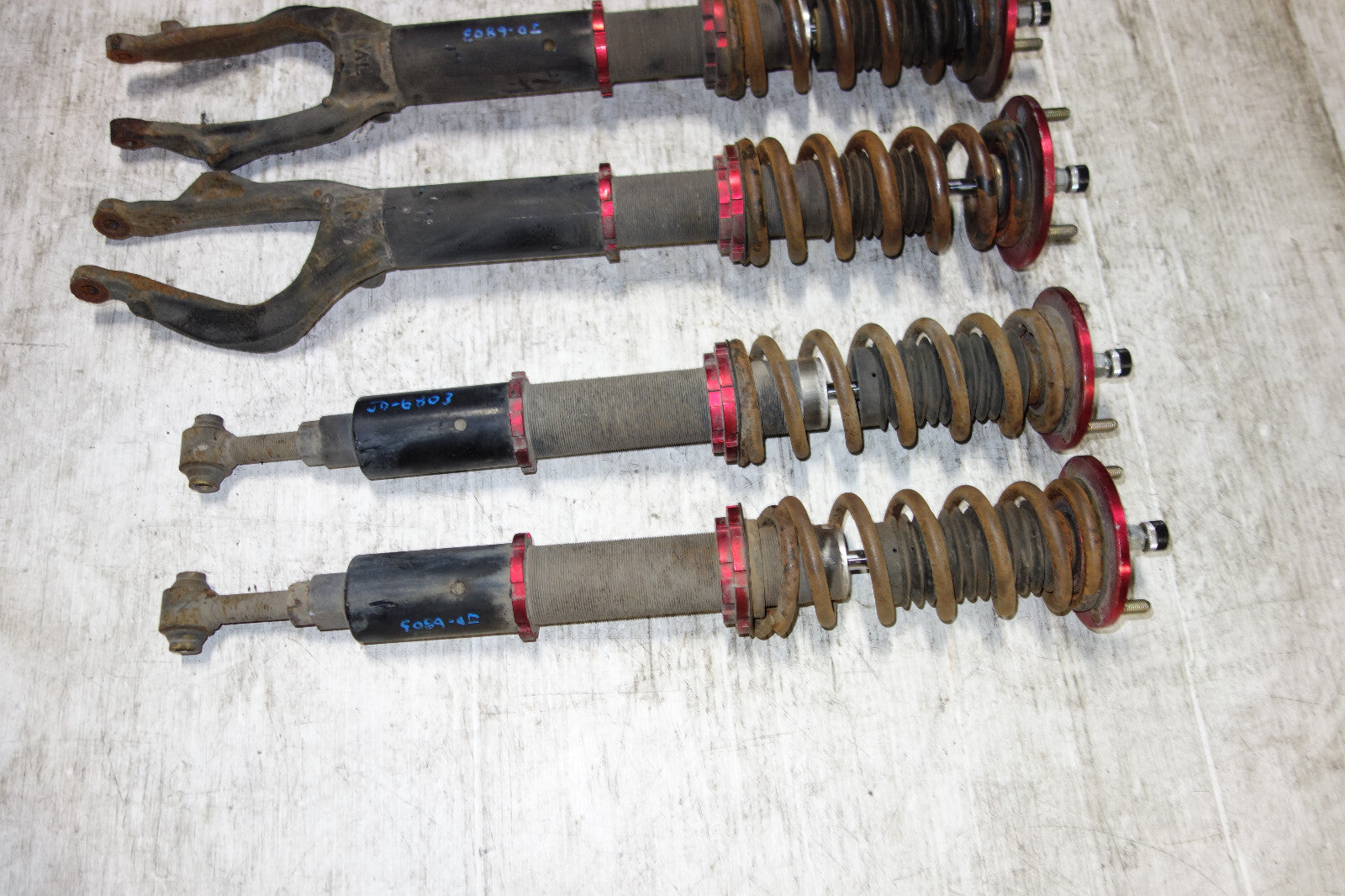 JDM Honda Accord Acura TSX CL7 Coilovers Front & Rear 2003-2008 Lowering Kit