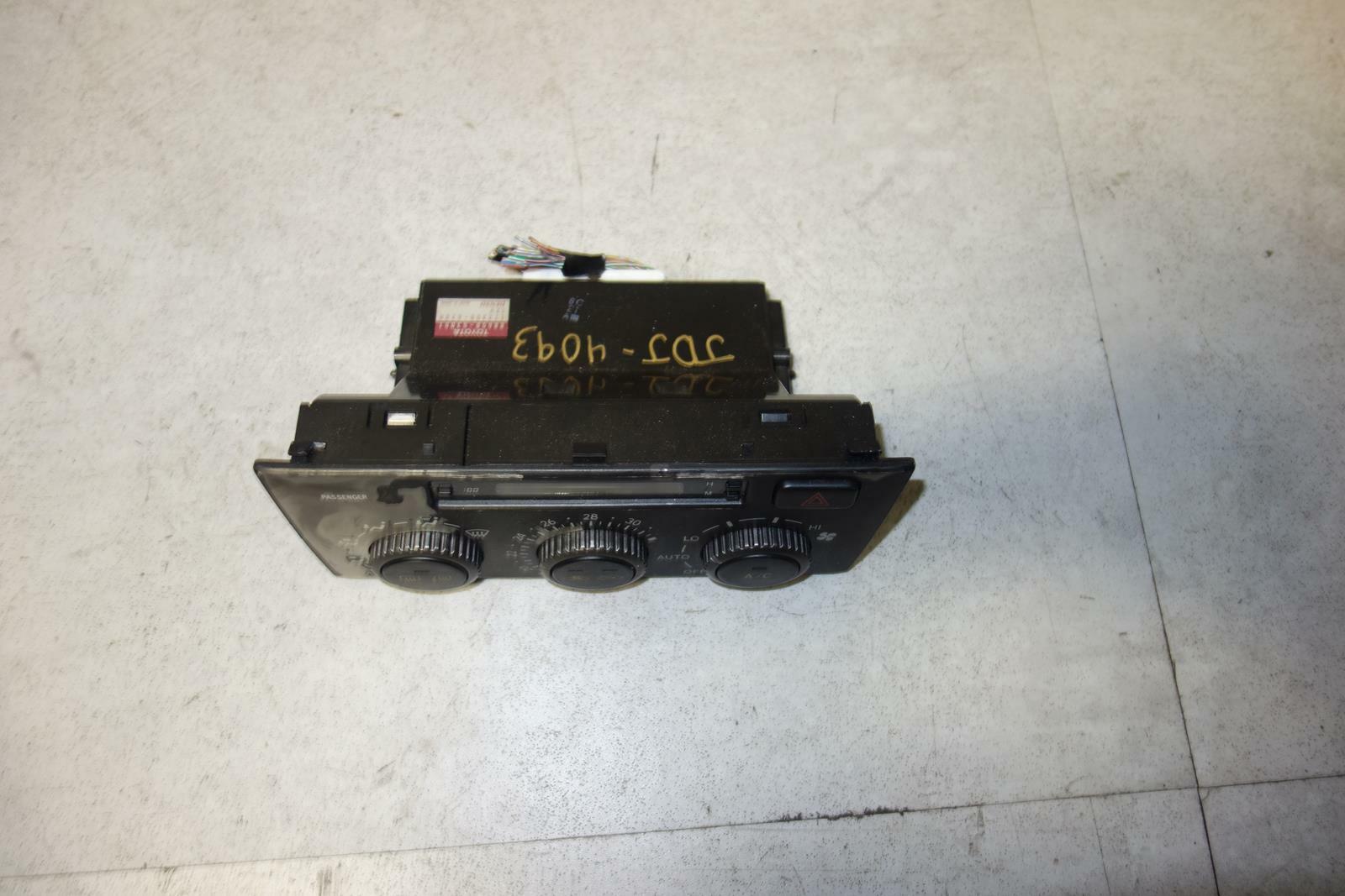 JDM Toyota Altezza SXE10 RHD AC HEATER CONTROL UNIT HVAC 2001-2005 RHD