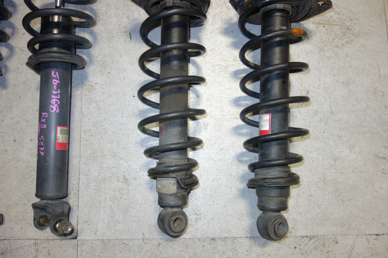 JDM Mazda RX8 OEM Tokico Shocks Struts Springs RX-8 Suspension 2004-2008