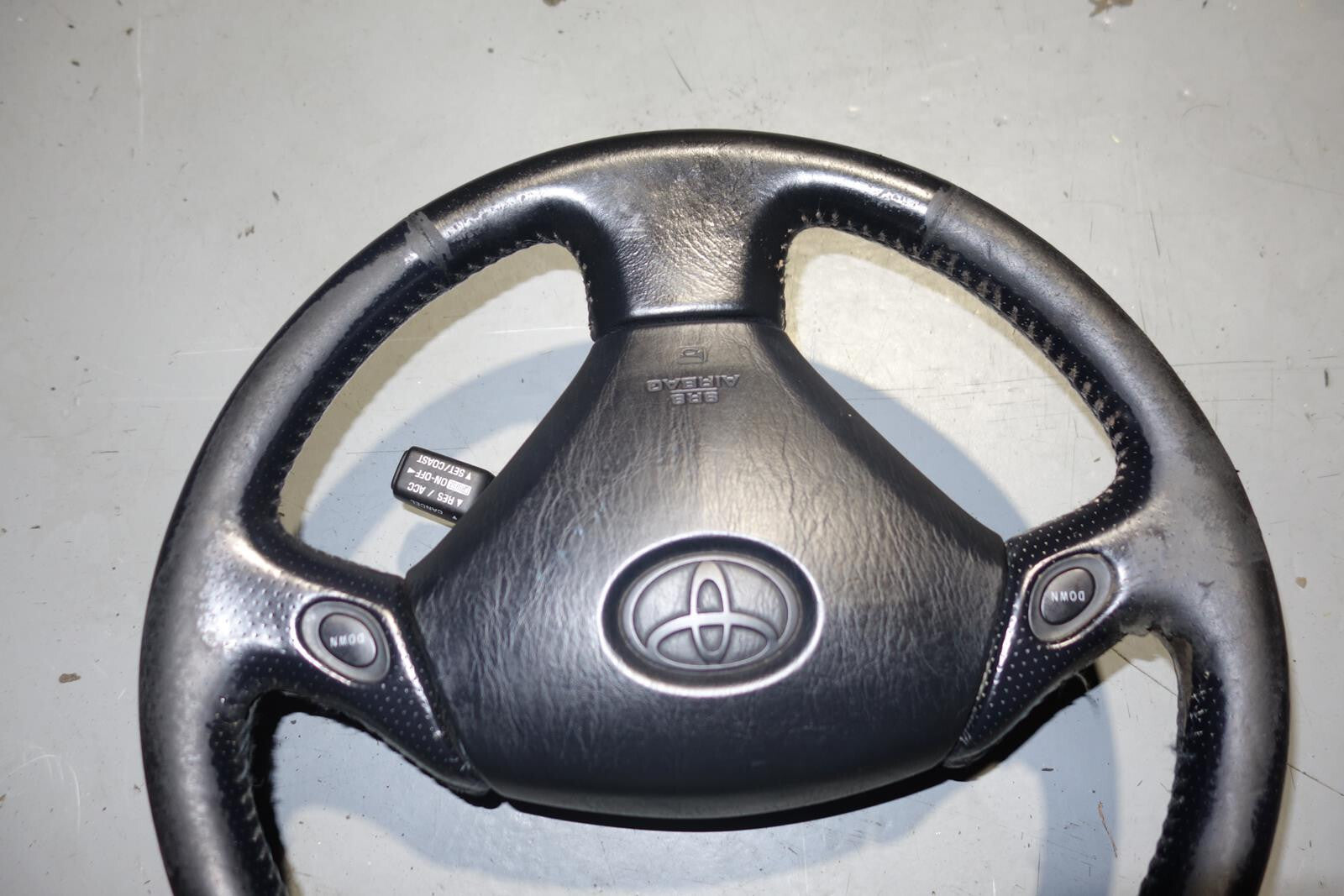 JDM Toyota Aristo Lexus GS300 JZS161 OEM Steering Wheel 1998-2005 2JZGTE Turbo