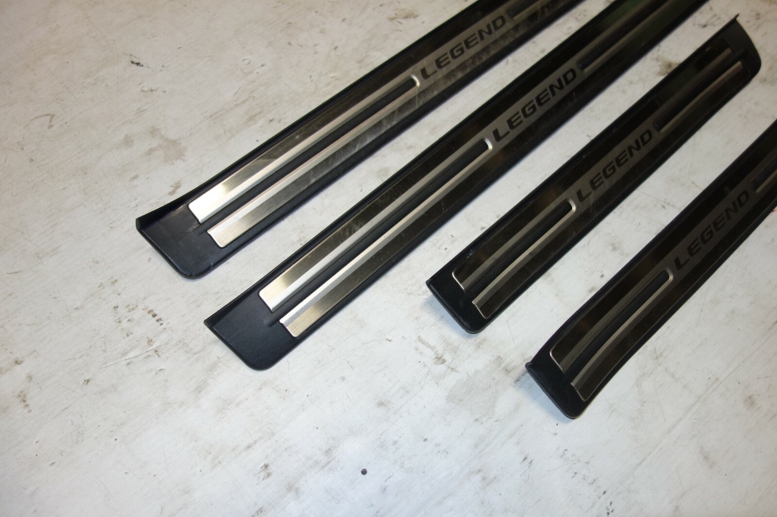 Acura RL / Legend OEM Door Sill Plates JDM Set KB2 2009-2012