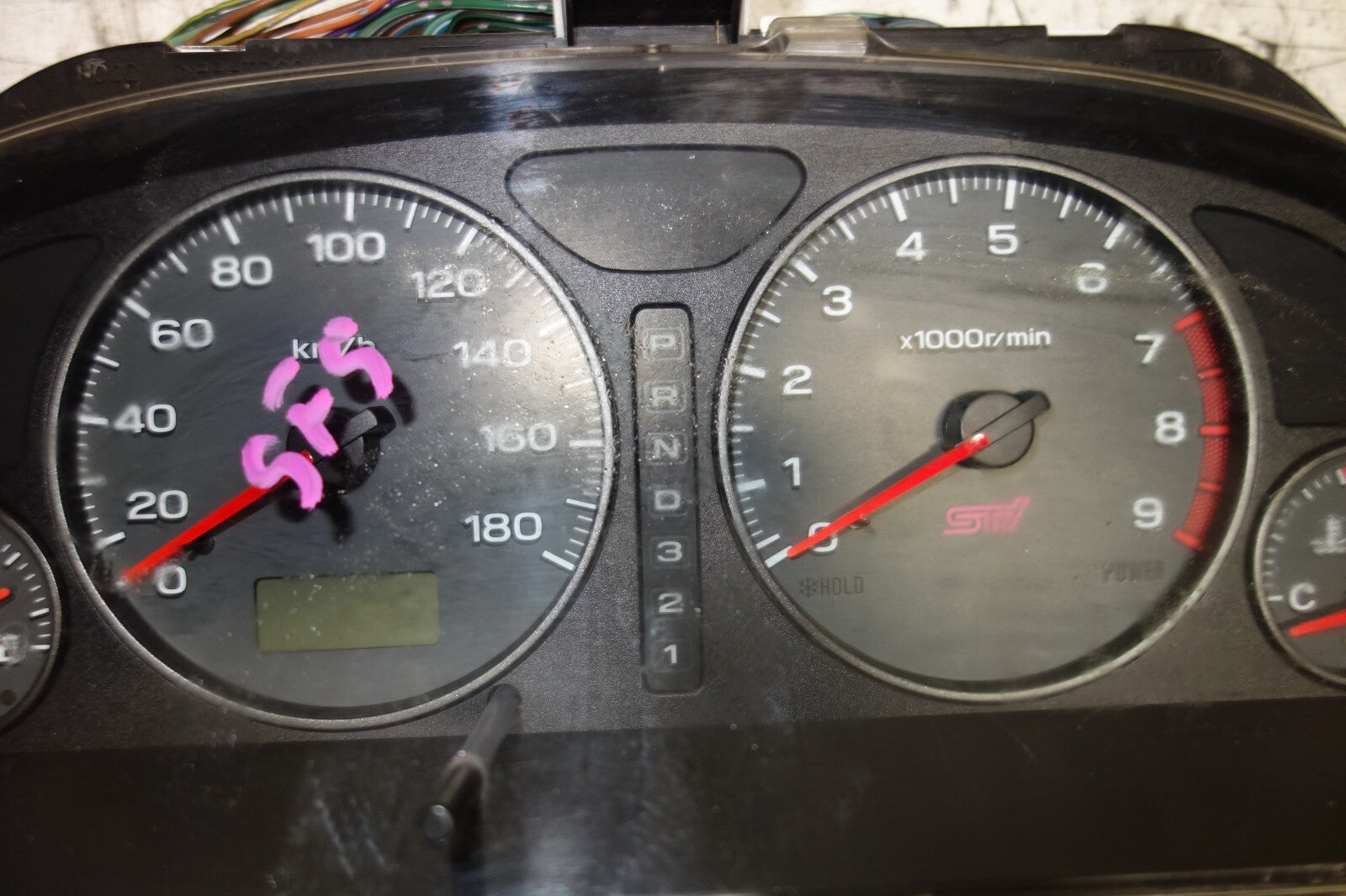 JDM SUBARU FORESTER STi SF5 AUTOMATIC GAUGE CLUSTER SPEEDOMETER 1998-2002