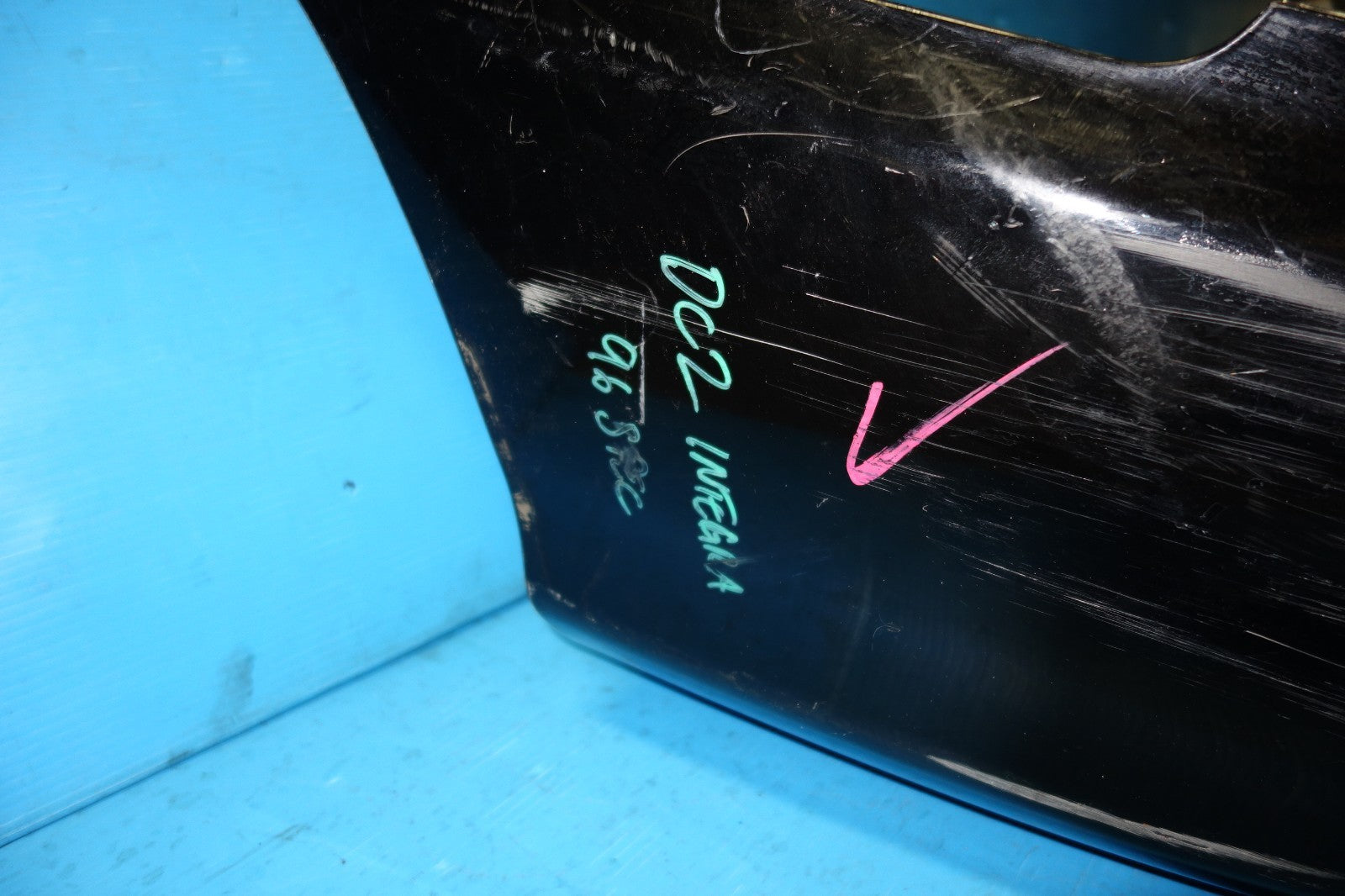 JDM Acura Integra OEM Rear Bumper Cover DC2 Hatchback Coupe 2-door 1994-2001 #3