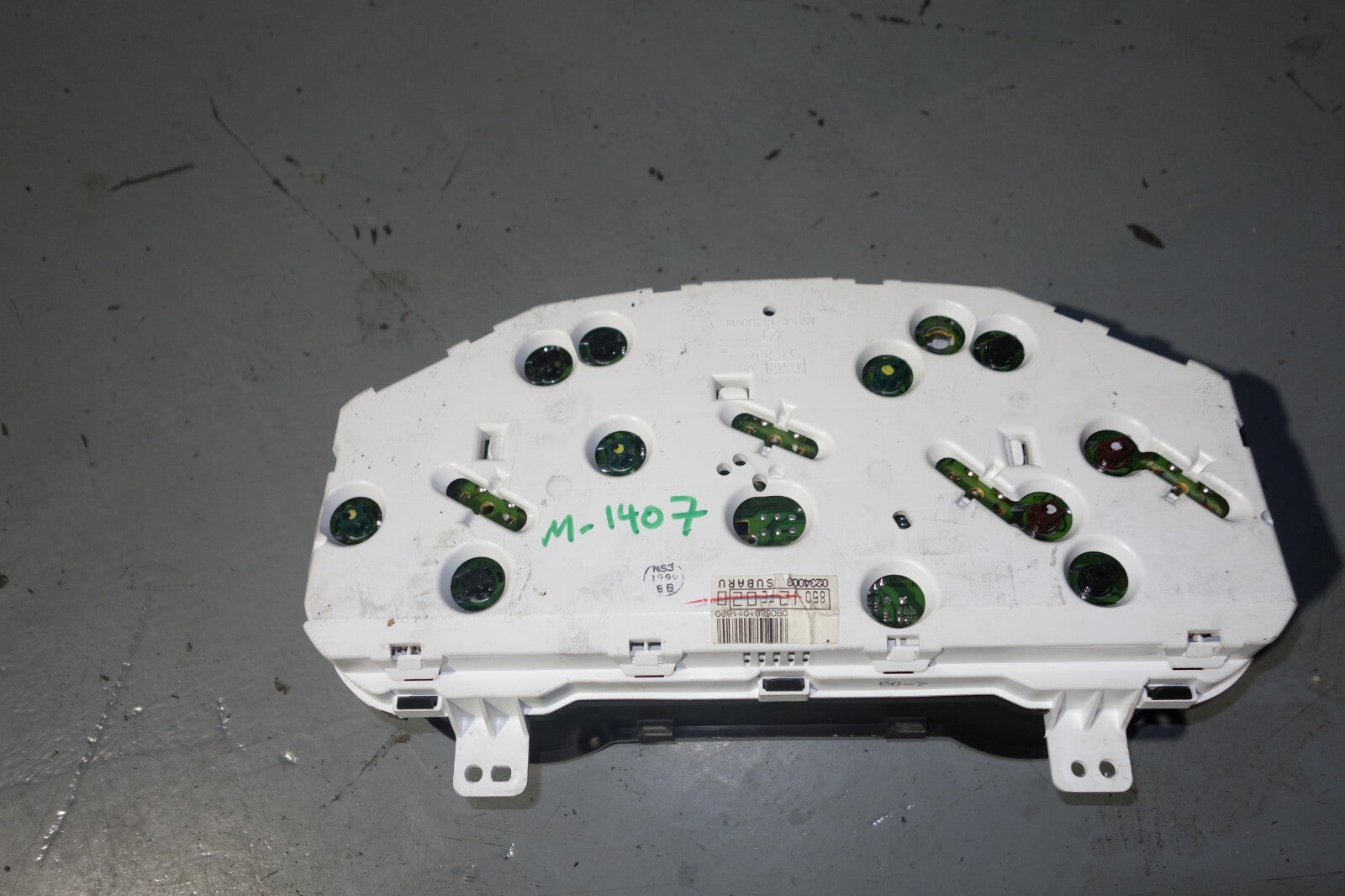JDM 2002-2003 SUBARU IMPREZA WRX V7 MANUAL GAUGE CLUSTER SPEEDOMETER
