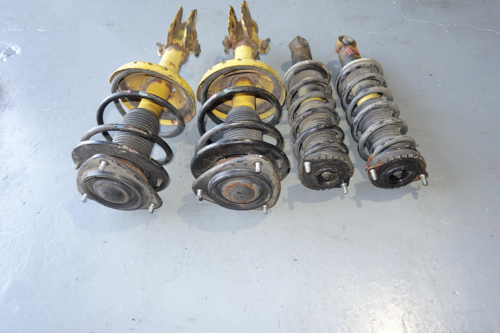 JDM Subaru Legacy Bilstein Shock Spring Strut Front Rear Suspension 05-09 MF-803