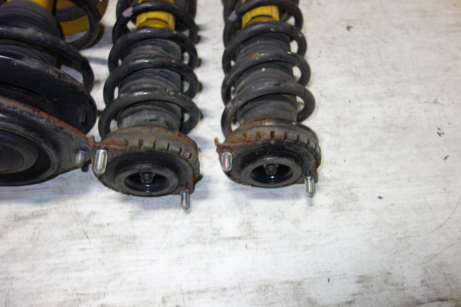 JDM Subaru Legacy Bilstein Yellow Shocks Struts Springs 2005-2009 #7684