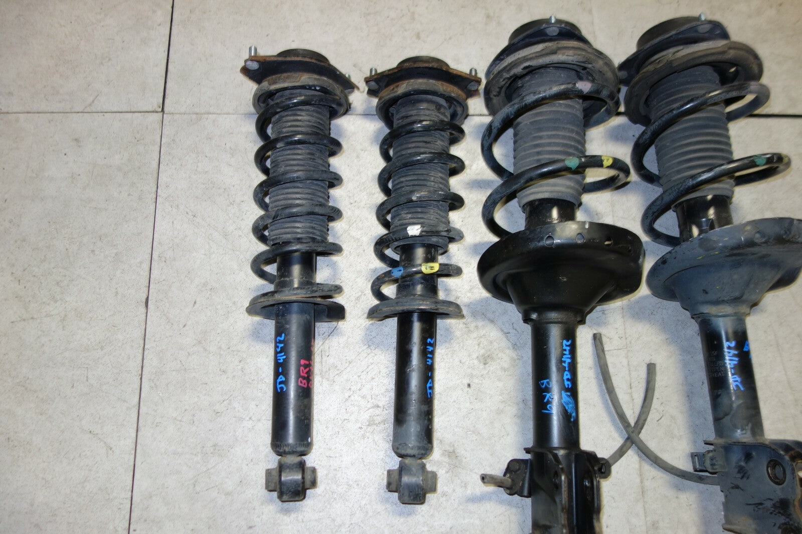 JDM Subaru Legacy Outback Front / Rear Shocks Struts Springs BR9 OEM 2010-2014