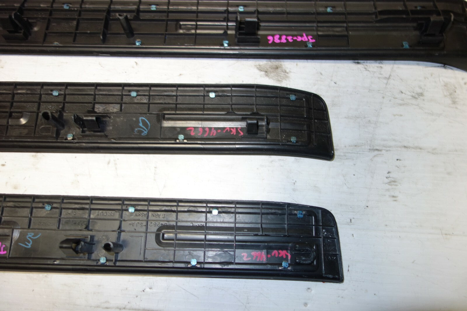 Acura RL / Legend OEM Door Sill Plates JDM Set KB2 2009-2012