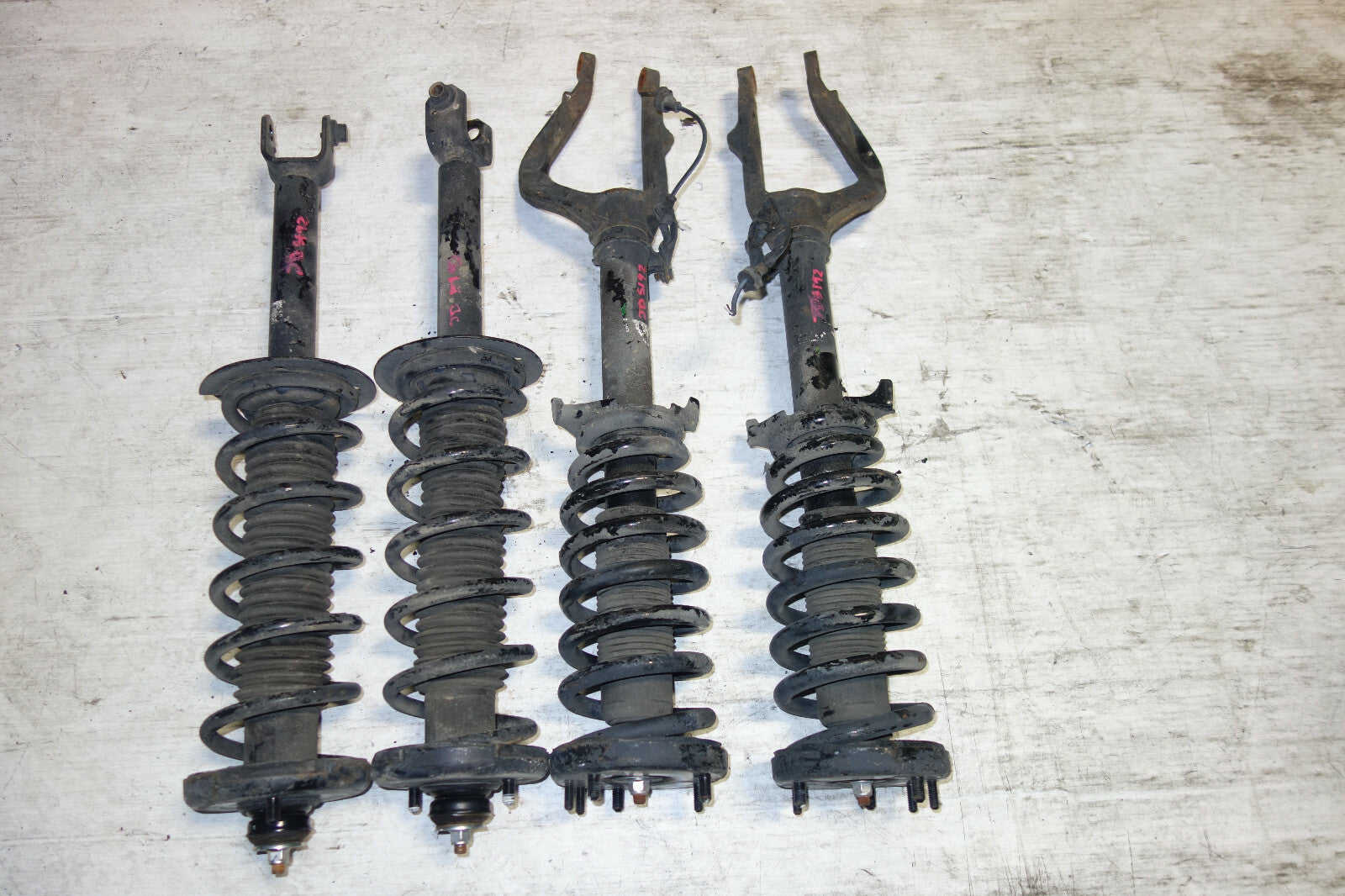 JDM Honda Accord OEM Shocks Coil Springs Struts Suspension 2008-2012 V6 CP3
