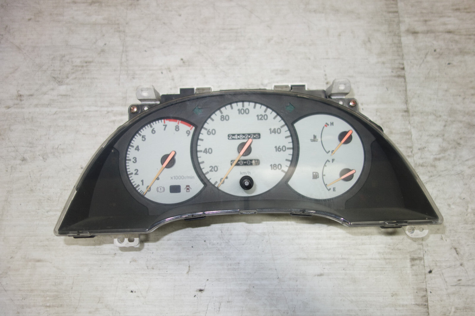 JDM Toyota Celica ST202 SS-III White Faced Gauge Cluster 5speed ST205 94-1999 MT