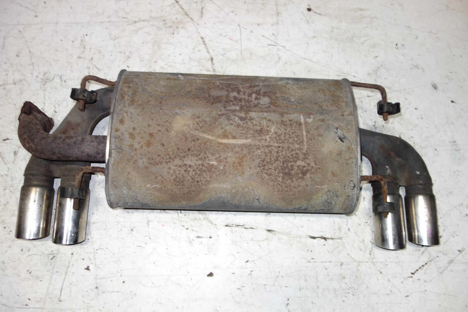 JDM Subaru WRX STI Exhaust Muffler 2008-2014 OEM GRB GRF OEM Genuine Japan