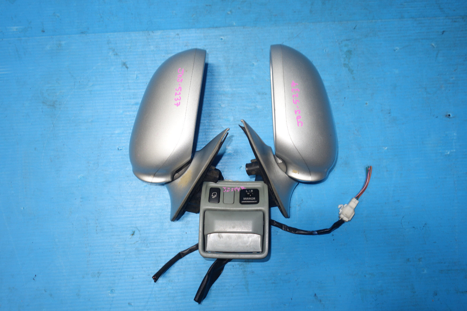 JDM Lexus GS300 OEM Power Folding Side View Mirrors + Switch 1991-1997 #5237