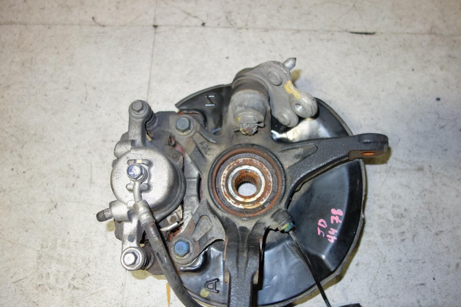 JDM Honda Civic / CSX OEM Front Left Spindle Hub Bearing Brake Caliper 2006-2011